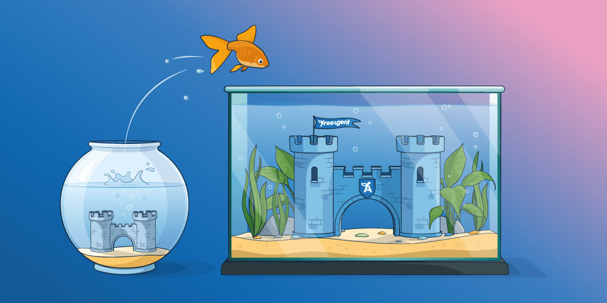 jumping goldfish